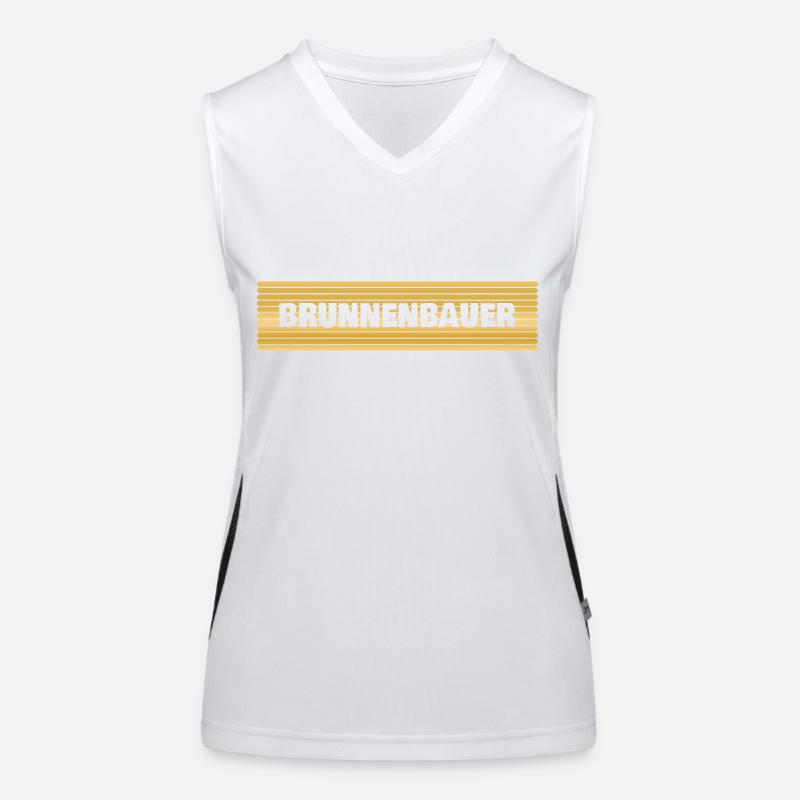 Occupation Well Builder Women's Functional Contrast Tank Top