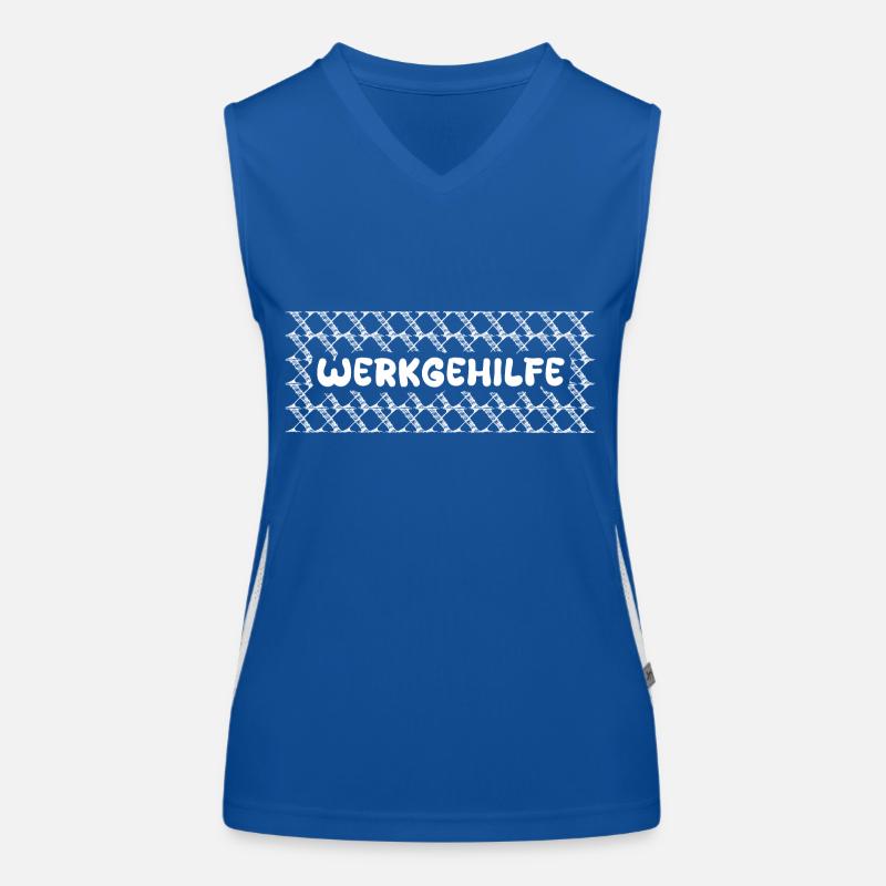 Assistant(e) de poste Débardeur respirant contrasté Femme