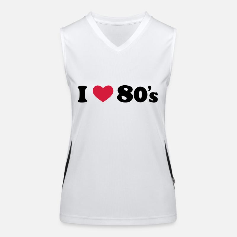 80's Women's Functional Contrast Tank Top