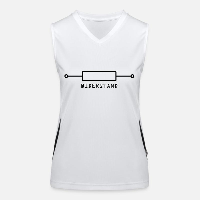 Resistance Débardeur respirant contrasté Femme