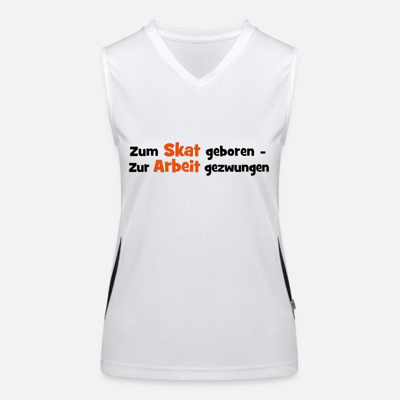 Skat Funktionelles Kontrast-Tank Top für Frauen
