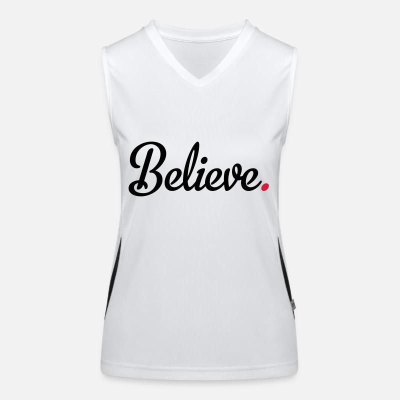 croire Débardeur respirant contrasté Femme