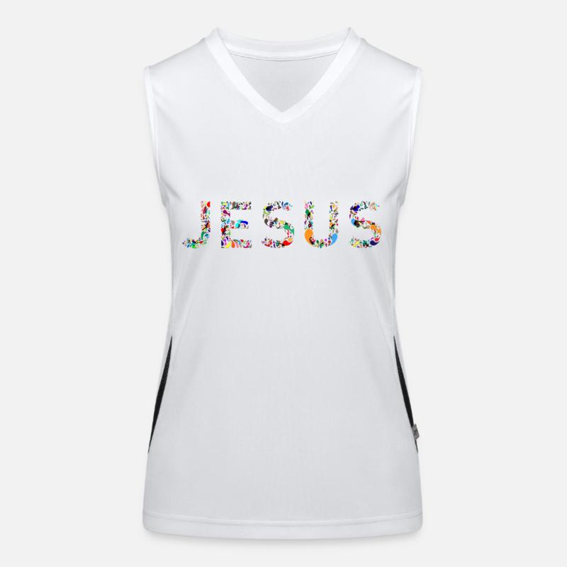 Jésus Débardeur respirant contrasté Femme