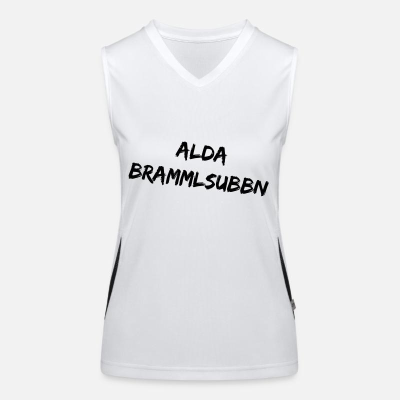 Alda Brammlsubbn Funktionelles Kontrast-Tank Top für Frauen