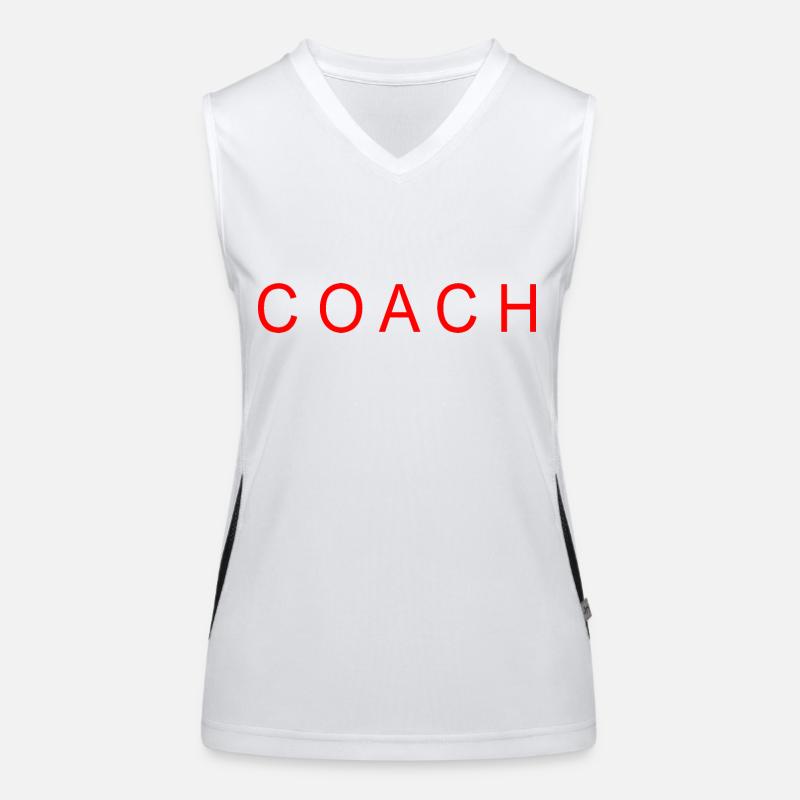 Coach Débardeur respirant contrasté Femme