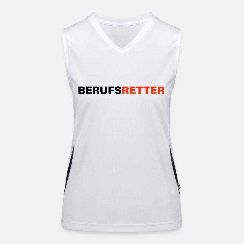 Professional rescuer Women's Functional Contrast Tank Top