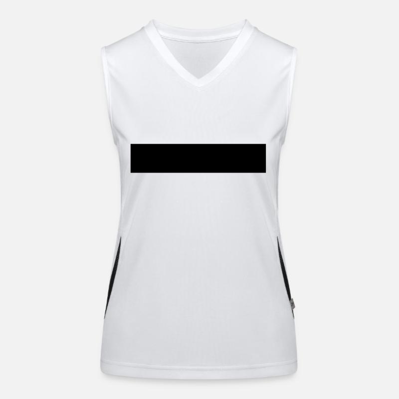 Framing rectangle / / square / / space / / Text Women's Functional Contrast Tank Top
