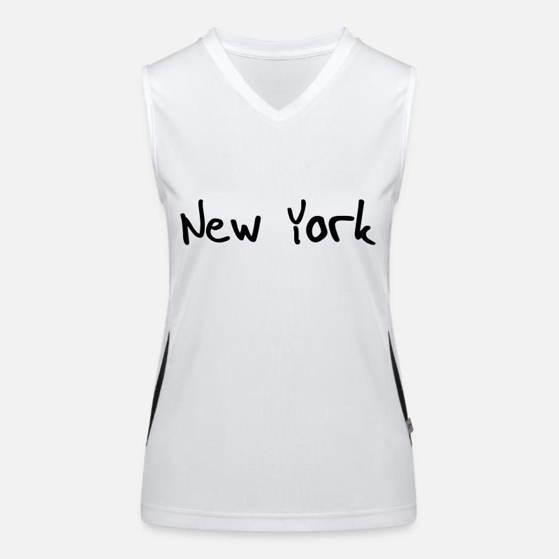 New York Débardeur respirant contrasté Femme