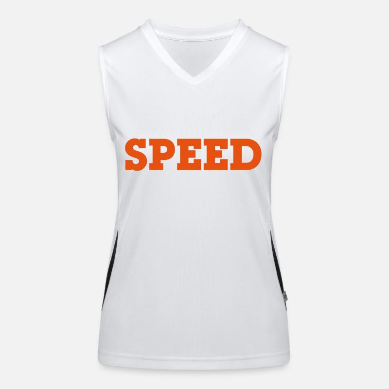 speed Débardeur respirant contrasté Femme