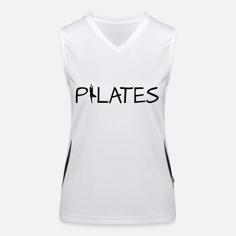 Pilates Débardeur respirant contrasté Femme