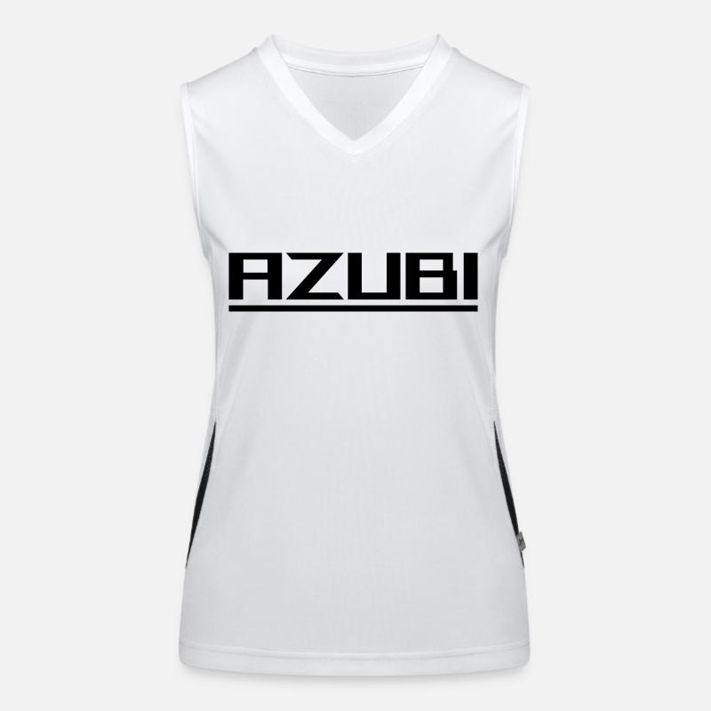 Azubi black Funktionelles Kontrast-Tank Top für Frauen