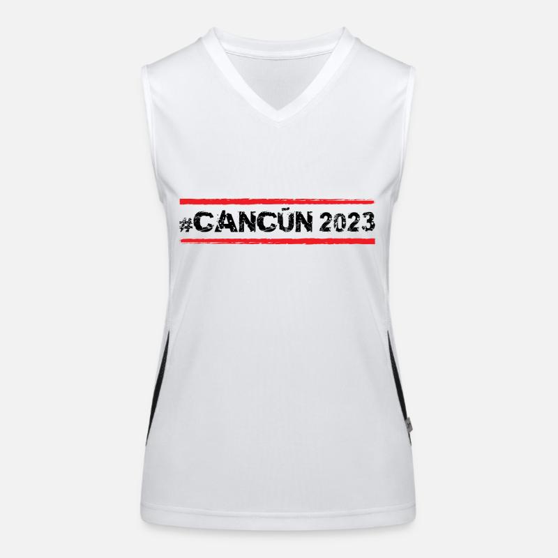 Cancun 2023 Women's Functional Contrast Tank Top