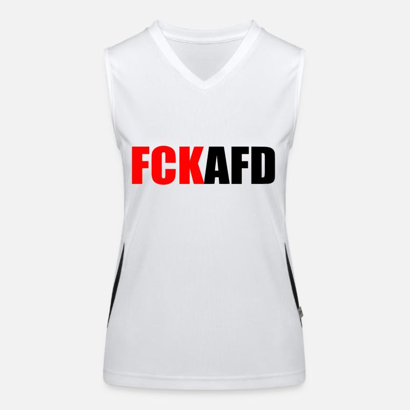 Fck afd Funktionelles Kontrast-Tank Top für Frauen