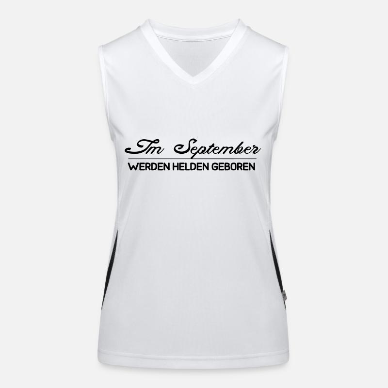 September Helden Funktionelles Kontrast-Tank Top für Frauen