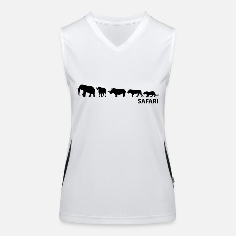 The big five Funktionelles Kontrast-Tank Top für Frauen