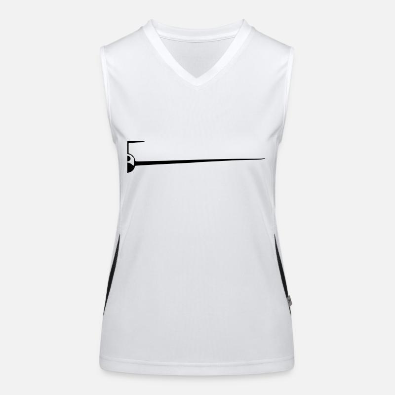 sf_halb Funktionelles Kontrast-Tank Top für Frauen