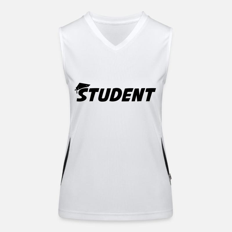 étudiant Débardeur respirant contrasté Femme