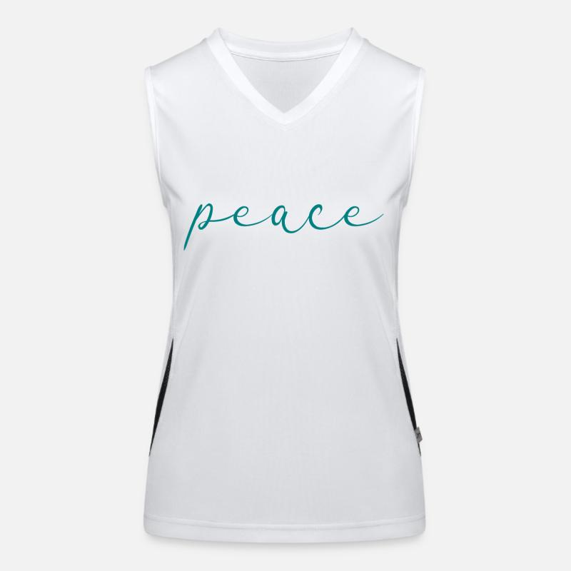 peace Women's Functional Contrast Tank Top
