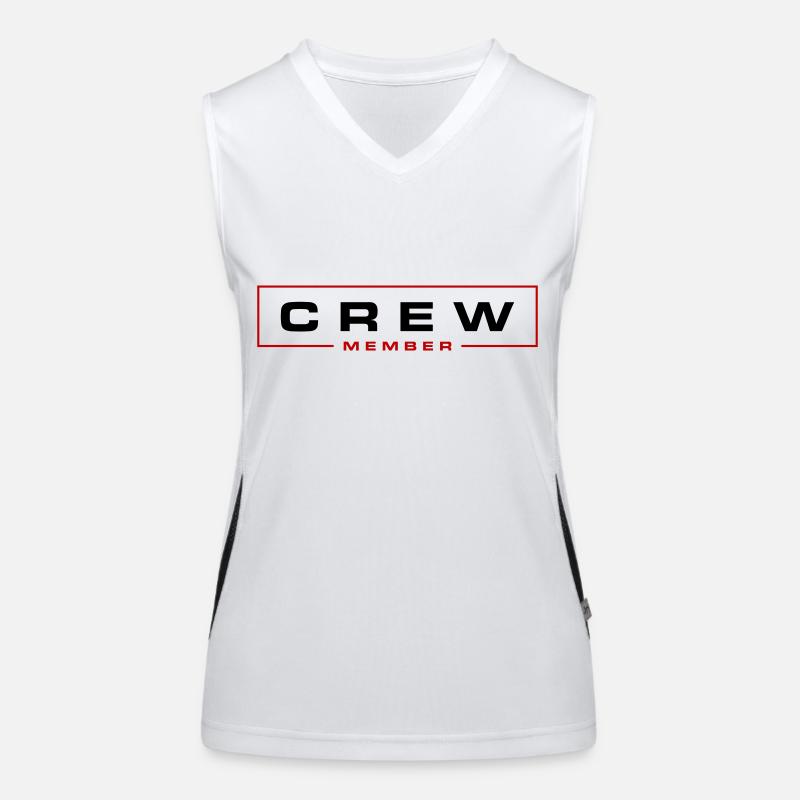 Crew Member Women's Functional Contrast Tank Top