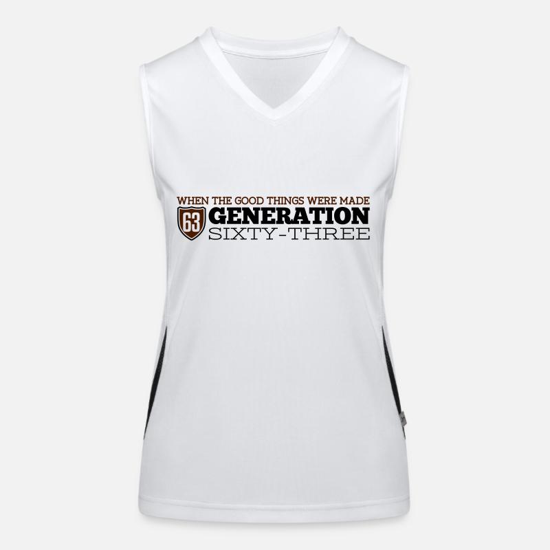 Generation 63 Débardeur respirant contrasté Femme