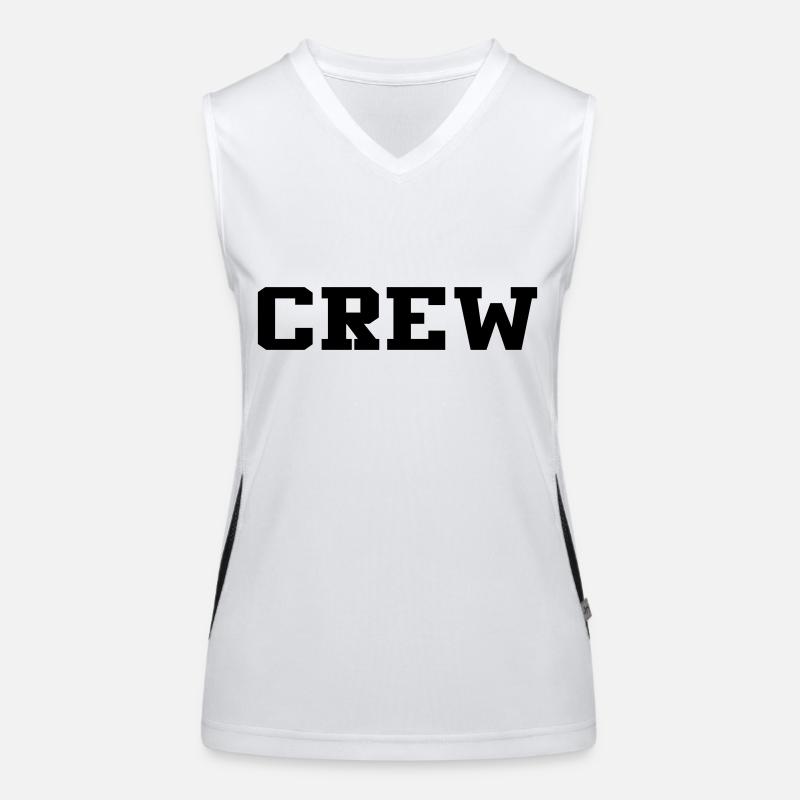 crew Funktionelles Kontrast-Tank Top für Frauen