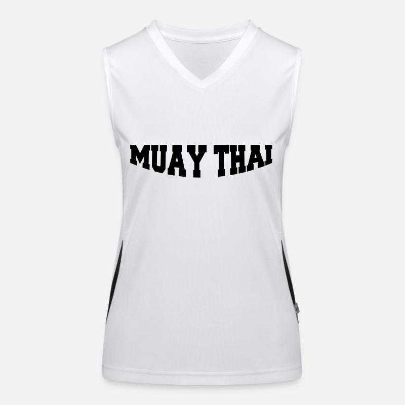 muay_thai1 Funktionelles Kontrast-Tank Top für Frauen