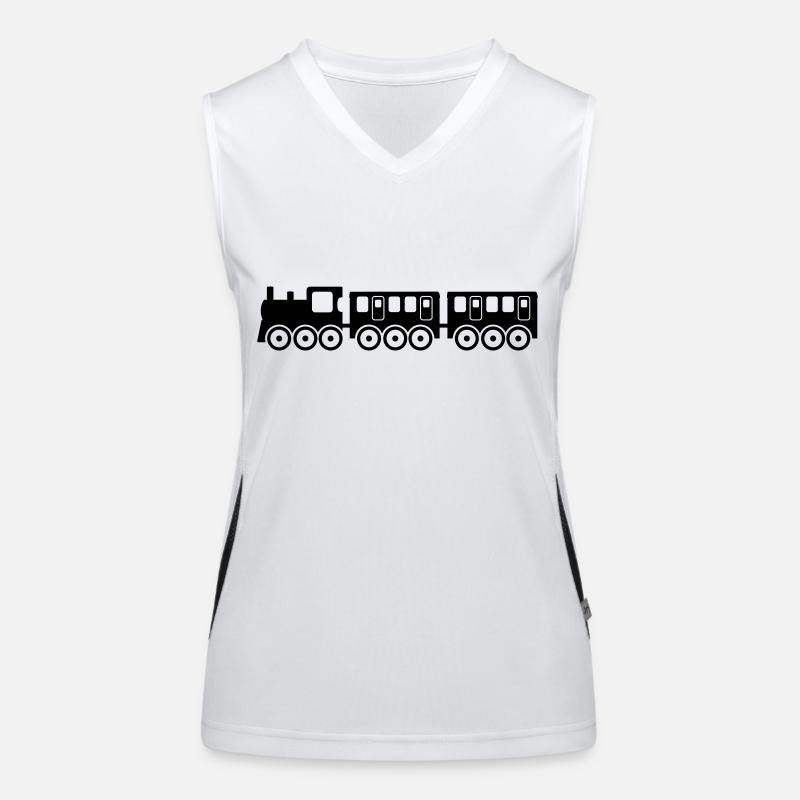 Zug Funktionelles Kontrast-Tank Top für Frauen