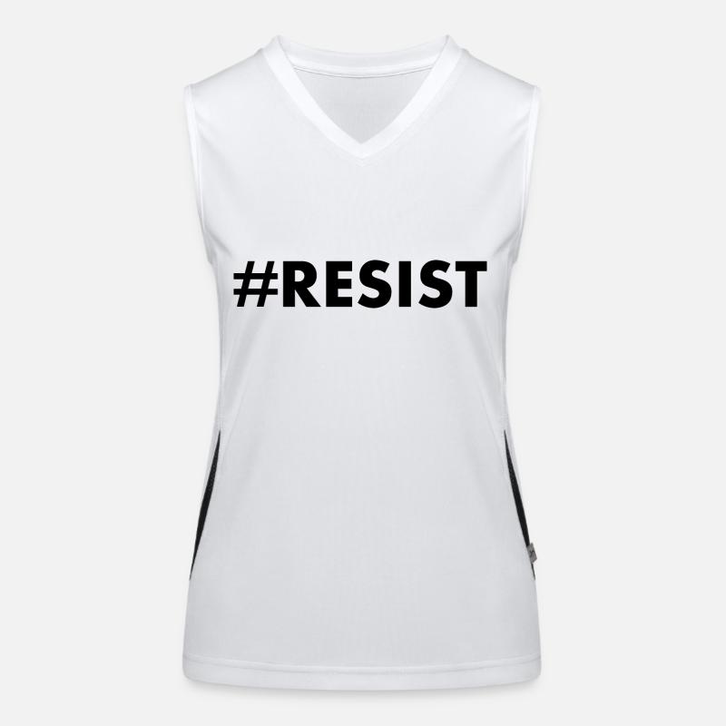 Resist Débardeur respirant contrasté Femme