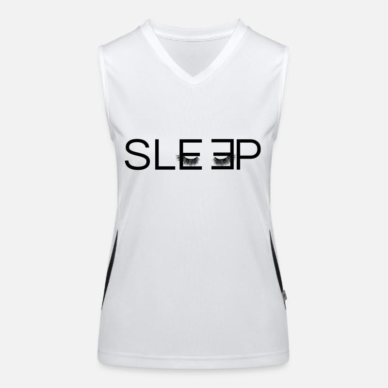 Ursprünglicher Schlaf Funktionelles Kontrast-Tank Top für Frauen