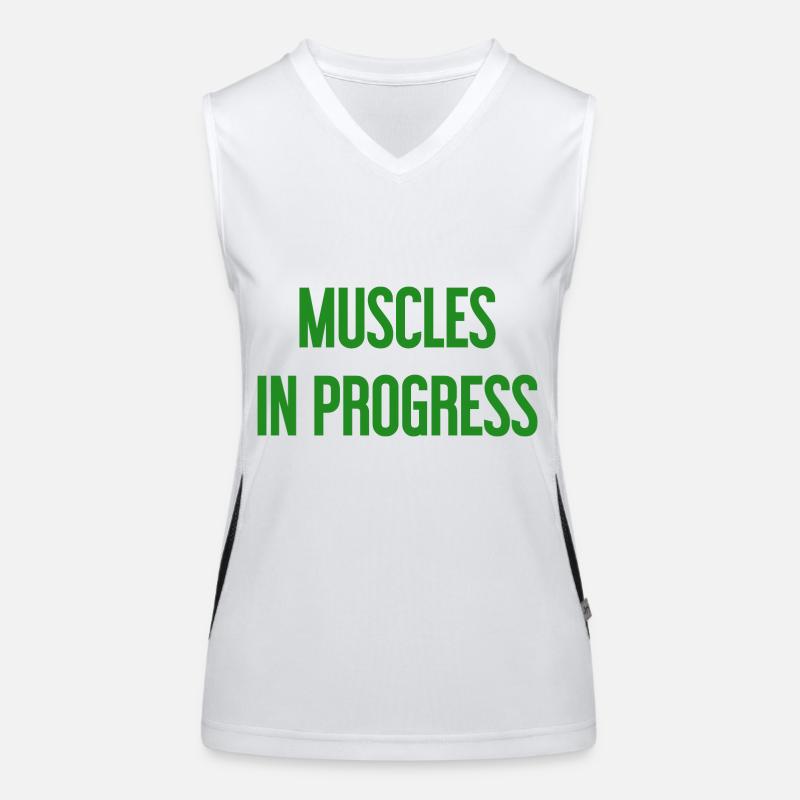 Muscles in Progress Funktionelles Kontrast-Tank Top für Frauen