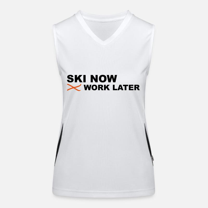 ski Funktionelles Kontrast-Tank Top für Frauen