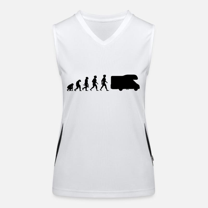 Evolution Motorhome Caravan Camper Camper Women's Functional Contrast Tank Top