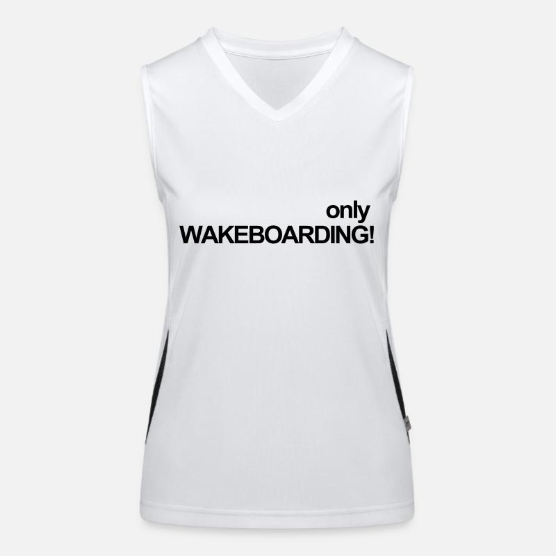 WAKEBOARD, WAKE, WATER, CABLE, Raley, WATER, Women's Functional Contrast Tank Top