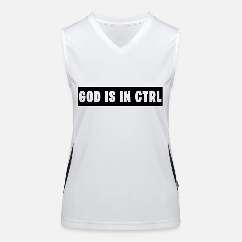 GOD is in CTRL Women's Functional Contrast Tank Top