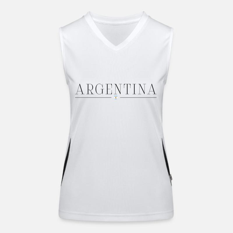 J’adore l’Argentine Débardeur respirant contrasté Femme