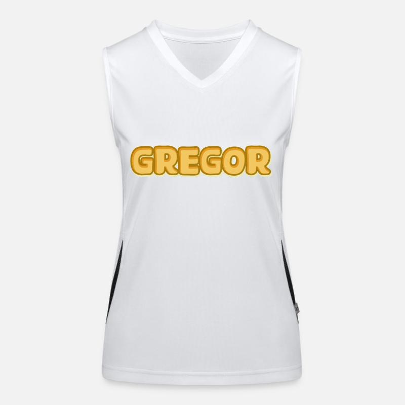 Gift for Gregor Women's Functional Contrast Tank Top