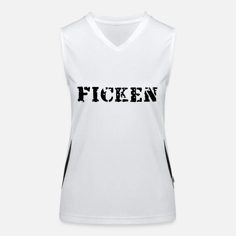 baiser Débardeur respirant contrasté Femme