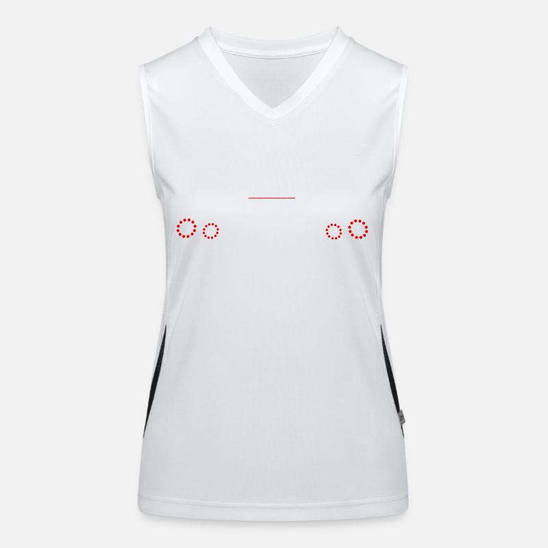 fire GTR car Women's Functional Contrast Tank Top