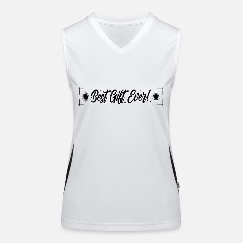 Best Gift Ever Women's Functional Contrast Tank Top