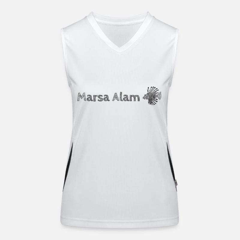 Marsa Alam - Ägypten - mit Feuerfisch Funktionelles Kontrast-Tank Top für Frauen