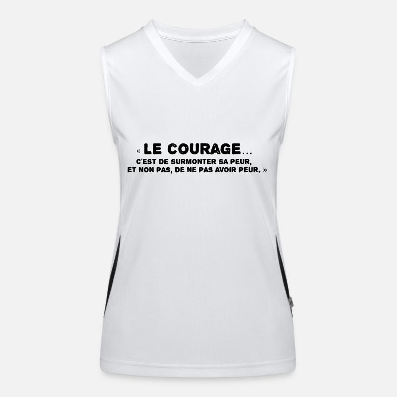 Courage Women's Functional Contrast Tank Top