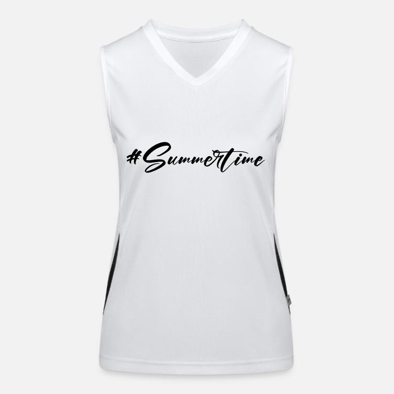 Summertime Women's Functional Contrast Tank Top