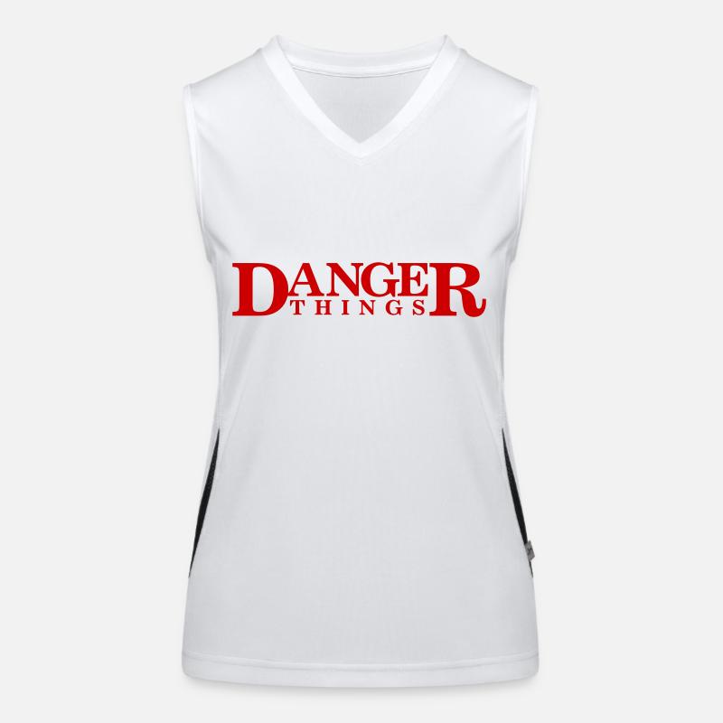 Danger Things Women's Functional Contrast Tank Top