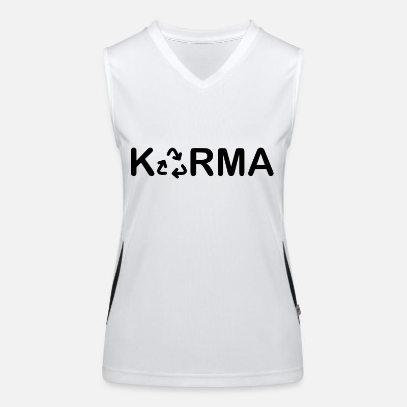 KARMA Débardeur respirant contrasté Femme