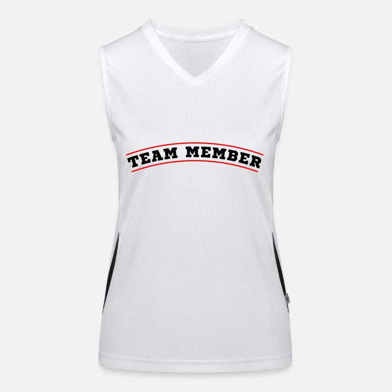 Team Member Design 2 Women's Functional Contrast Tank Top