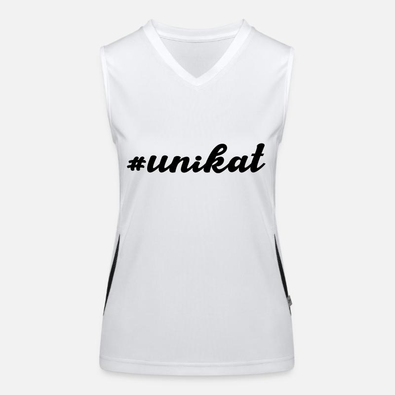 unikat Funktionelles Kontrast-Tank Top für Frauen