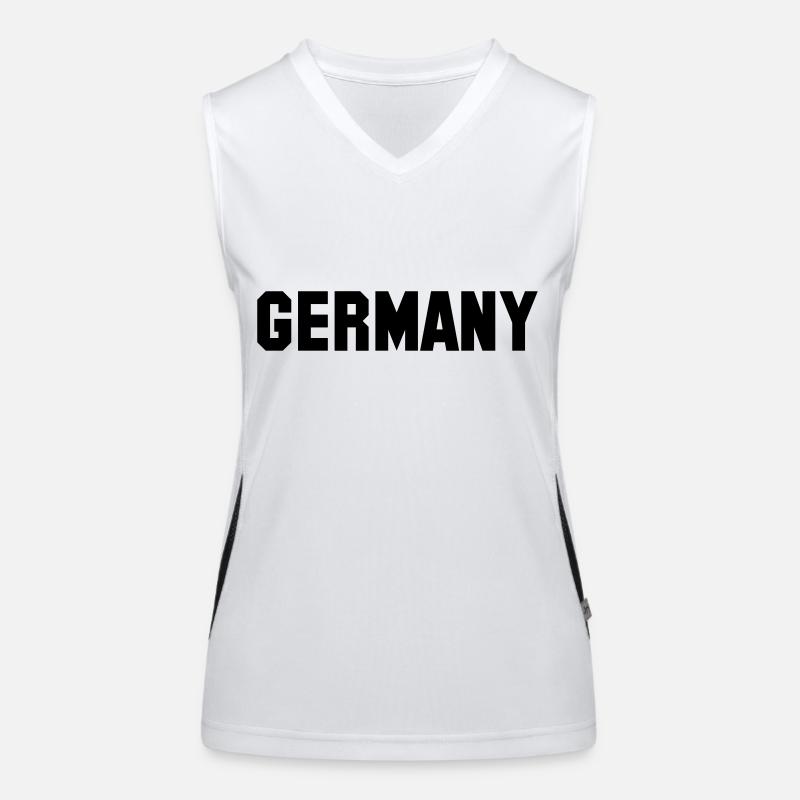germany Women's Functional Contrast Tank Top