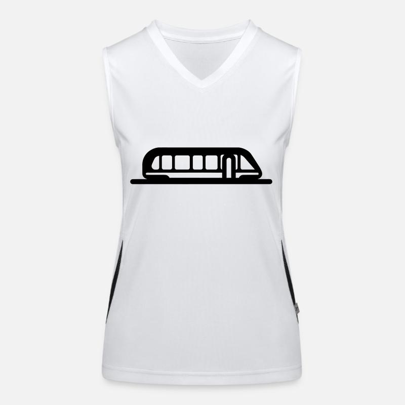 Zug Funktionelles Kontrast-Tank Top für Frauen