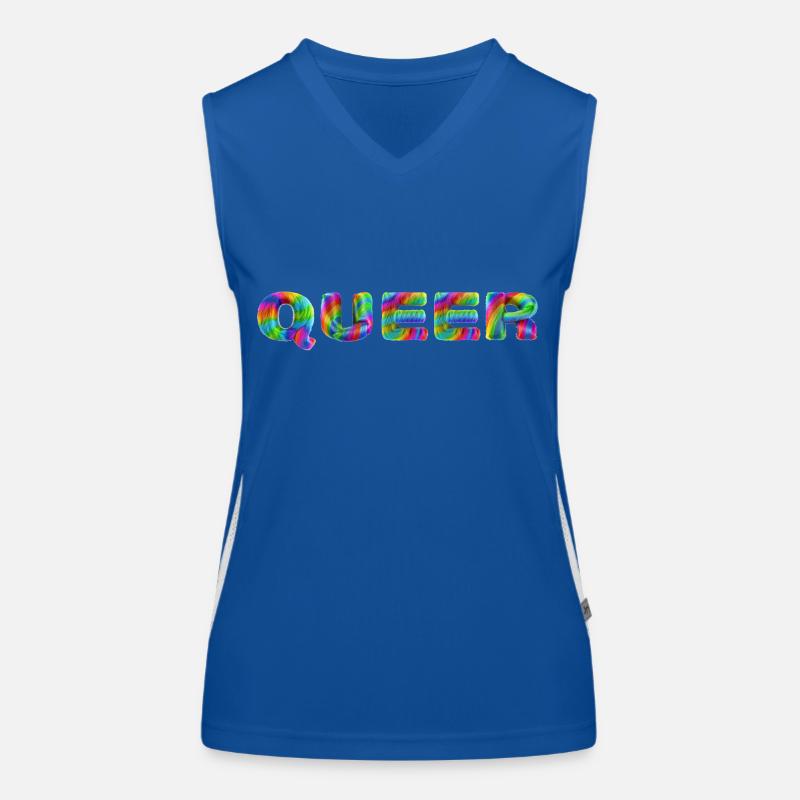 Queer Women's Functional Contrast Tank Top