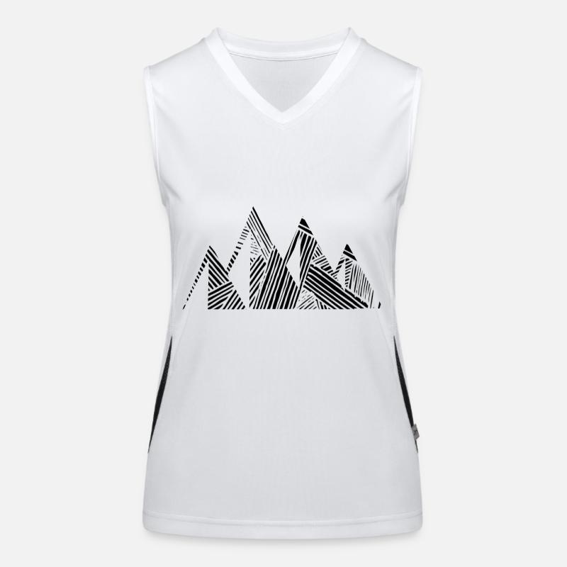 Berg - (17) Funktionelles Kontrast-Tank Top für Frauen